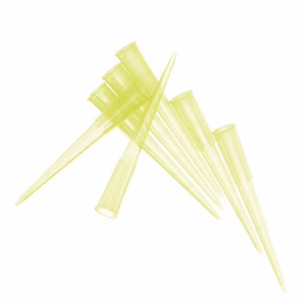 رؤوس ماصة صفراء Yellow Pipette Tips