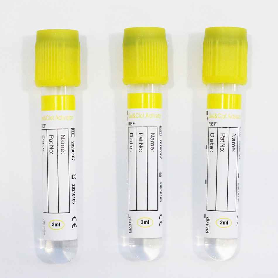 أنبوب مصل مع جل Serum Tube With Gel