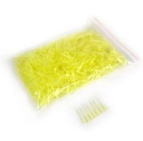 رؤوس ماصة صفراء Yellow Pipette Tips